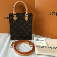 Louis Vuitton Grand Palais MM M45898 Monogram Shoulder Bag 2WAY Brown 935053