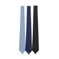 Louis Vuitton Monogram gradient tie (M78765, M78764)