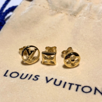 Louis Vuitton Precious nanogram tag earrings (M00607)