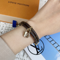 Louis Vuitton Monogram Party Bracelet Silver Multicolor MP3282